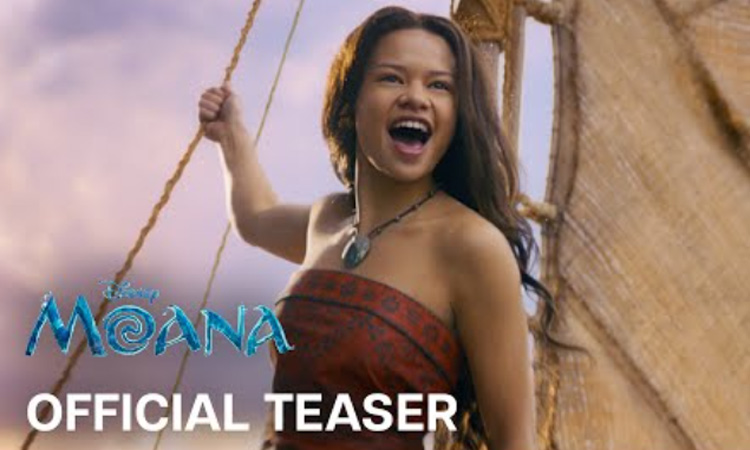 அனிமேஷன் படமான “மோனா” டீசர் வெளியீடு