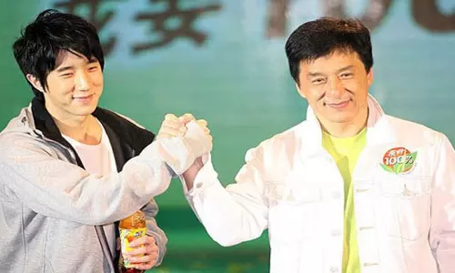 என் மகனை நினைத்து பெருமையடைகிறேன் - ஜாக்கி சான்