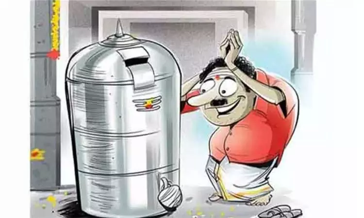 சென்னை கே.கே.நகர்; கோவில் உண்டியலை உடைத்து கொள்ளை முயற்சி