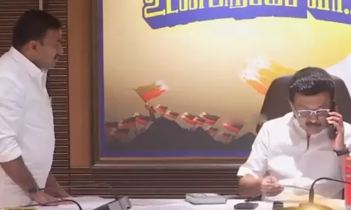 ‘நாளைக்கு அறிவாலயம் வாங்க போட்டோ எடுத்துக்கலாம்’ - திமுக மூத்த உறுப்பினருக்கு போனில் அழைப்பு விடுத்த மு.க.ஸ்டாலின்