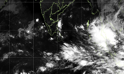லட்சத்தீவுக்கு நகர்ந்தது காற்றழுத்த தாழ்வு