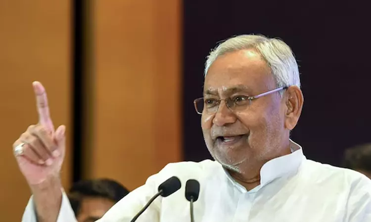 பீகார் முதல்மந்திரியாக நிதிஷ்குமார் இன்று பதவியேற்பு