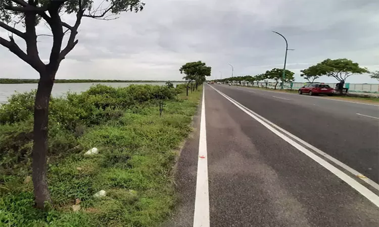 தூத்துக்குடியில் பீச் ரோட்டில் விபத்துக்களை தடுக்க நடவடிக்கை: பொதுமக்கள் கோரிக்கை தூத்துக்குடியில் பீச் ரோட்டில் விபத்துக்களை தடுக்க நடவடிக்கை: பொதுமக்கள் கோரிக்கை