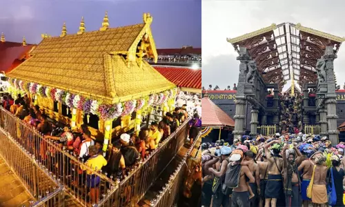 சபரிமலை அய்யப்பன் கோவிலில் நேற்று ஒருநாள் மட்டும் 80,000 பேர் சாமி தரிசனம்