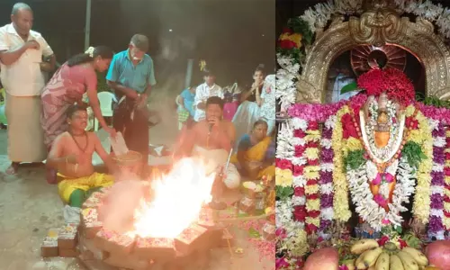 திண்டுக்கல்: அங்காள பரமேஸ்வரி அம்மன் ஆலயத்தில் நிகும்பலா யாகம் திண்டுக்கல்: அங்காள பரமேஸ்வரி அம்மன் ஆலயத்தில் நிகும்பலா யாகம்