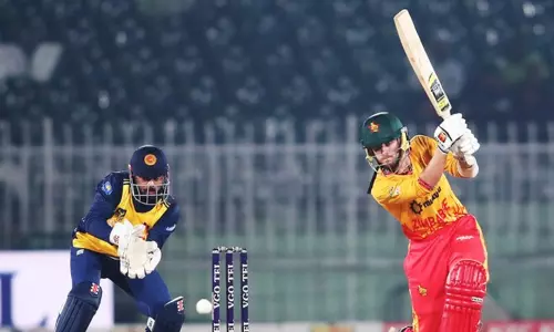 முத்தரப்பு டி20 தொடர்: இலங்கை அணிக்கு சவாலான இலக்கு நிர்ணயித்த ஜிம்பாப்வே