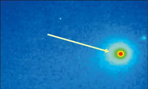 விஞ்ஞானிகள் எடுத்த அபூர்வ வகை வால்மீன் புகைப்படம் விஞ்ஞானிகள் எடுத்த அபூர்வ வகை வால்மீன் புகைப்படம்