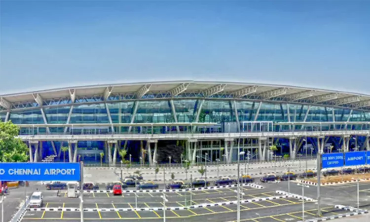 சென்னை விமான நிலையத்தில் மாற்றுத்திறனாளிகளை அழைத்து வரும் வாகனங்களுக்கு 15 நிமிடங்கள் இலவச நேரம்