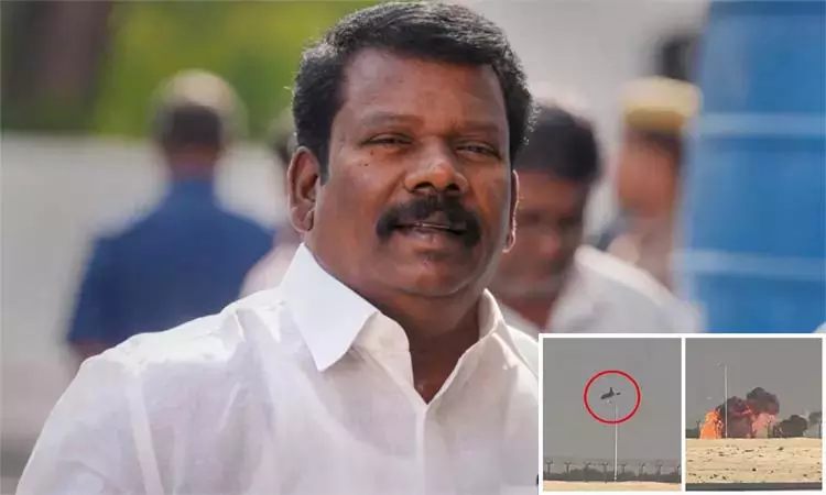 தேஜஸ் விமான விபத்தில் விமானி உயிரிழப்பு: செல்வப்பெருந்தகை இரங்கல் தேஜஸ் விமான விபத்தில் விமானி உயிரிழப்பு: செல்வப்பெருந்தகை இரங்கல்