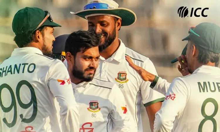 அயர்லாந்துக்கு எதிரான 2-வது டெஸ்ட்: வலுவான நிலையில் வங்காளதேசம்