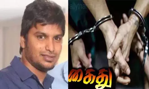 கஞ்சா வழக்கில் ஈஸ்வரன் பட இணை தயாரிப்பாளர் சர்புதீன் கைது