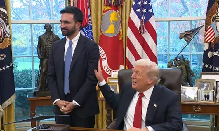 ‘மம்தானி சிறப்பாக பணியாற்றுவார்’ - இந்திய வம்சாவளி மேயரை புகழ்ந்த டிரம்ப்