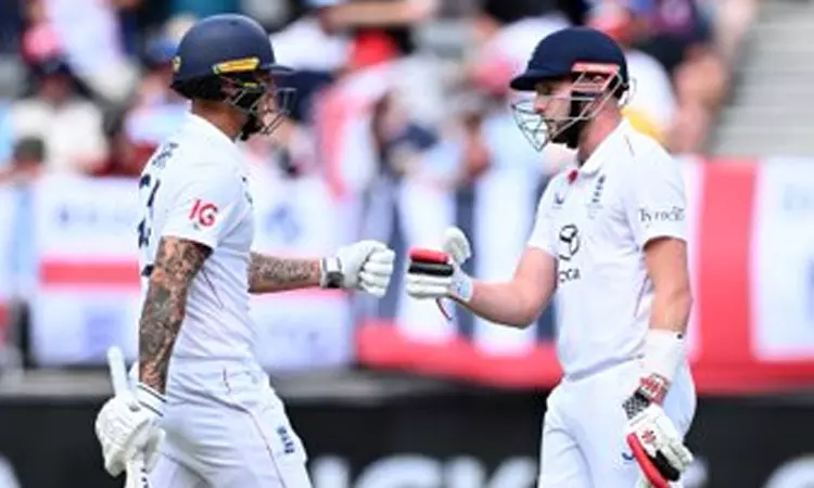 ஆஷஸ் டெஸ்ட்:  ஆஸ்திரேலிய அணிக்கு 205 ரன்கள் இலக்கு நிர்ணயித்தது இங்கிலாந்து
