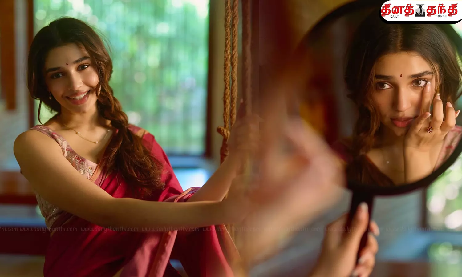 புடவையில் ரசிகர்களை கிறங்கடிக்கும் கீர்த்தி ஷெட்டி!