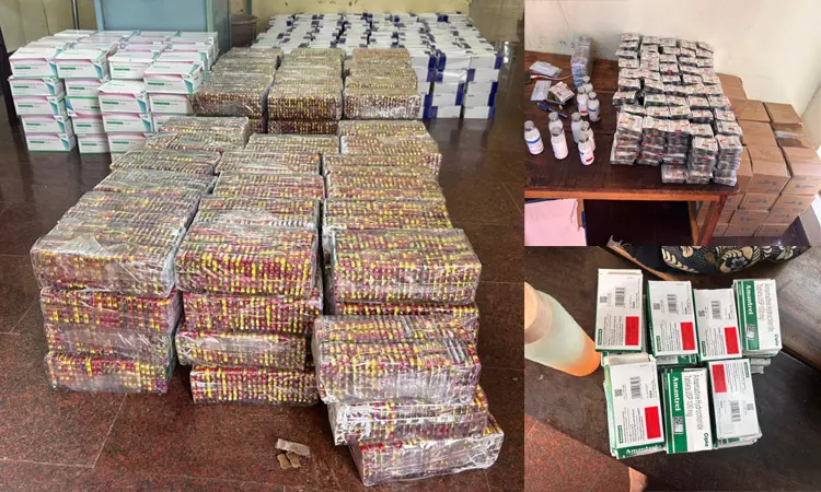 இலங்கைக்கு கடத்த முயன்ற ரூ.1.25 கோடி மதிப்பிலான மருந்து மாத்திரைகள் திருச்செந்தூரில் பறிமுதல்