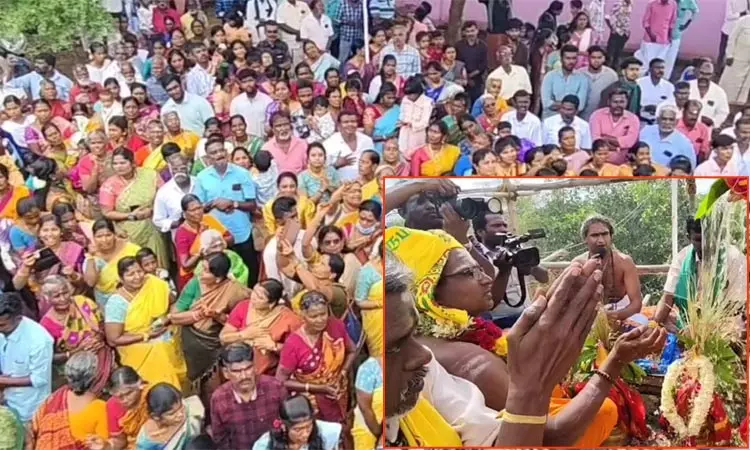 சாயல்குடி அருகே  உய்ய வந்த அம்மன்  கோவில் கும்பாபிஷேகம்