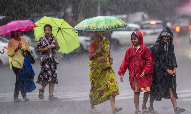 இரவு 7 மணி வரை மழைக்கு வாய்ப்புள்ள மாவட்டங்கள்