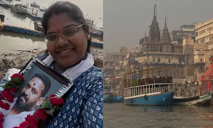 ரோபோ சங்கரின் அஸ்தியை கரைக்க வாரணாசி சென்ற குடும்பத்தினர்