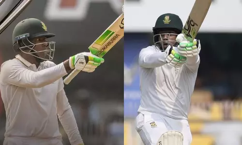 இந்தியாவுக்கு எதிரான 2வது டெஸ்ட்: சதம் விளாசிய தென் ஆப்பிரிக்க வீரர் முத்துசாமி