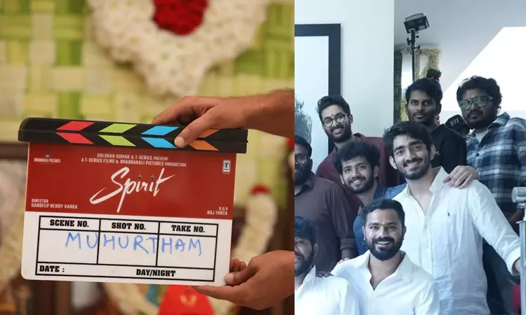 Trivikram and Ravi Teja’s sons join the team of ‘Spirit’ Trivikram and Ravi Teja’s sons join the team of ‘Spirit’
