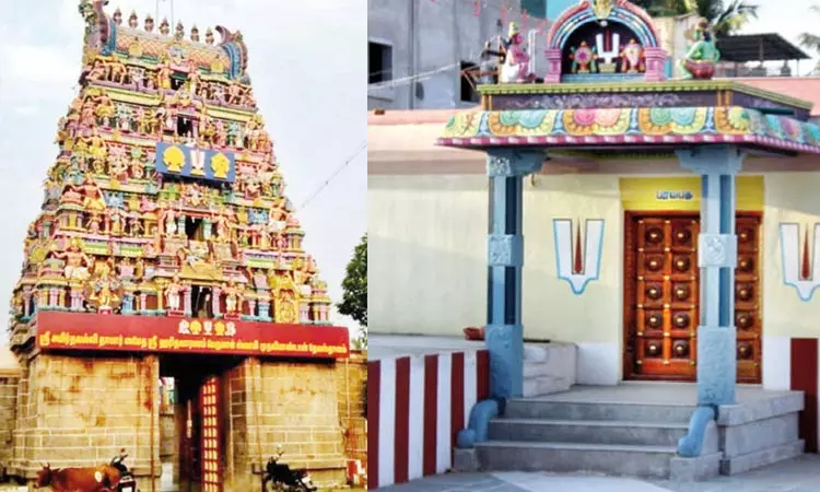 மகாபாரதத்தோடு தொடர்புடைய  நசரத்பேட்டை பச்சைவாரண பெருமாள் கோவில்