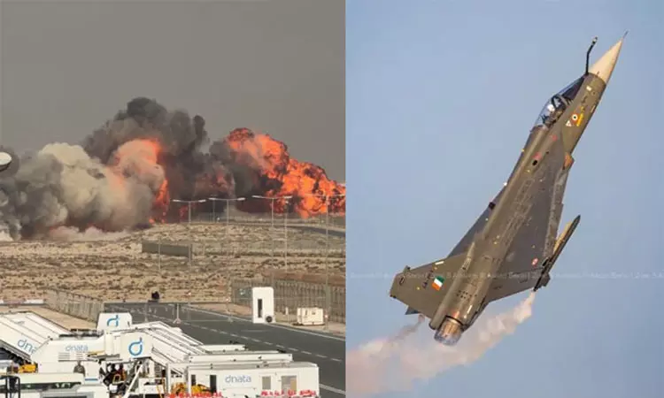 தேஜஸ் விமான விபத்து - எச்.ஏ.எல் நிறுவனம் விளக்கம் தேஜஸ் விமான விபத்து - எச்.ஏ.எல் நிறுவனம் விளக்கம்