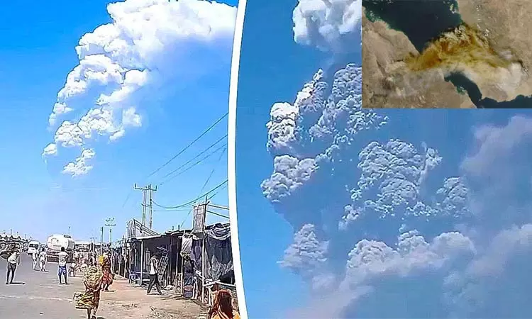 10 ஆயிரம் ஆண்டுகளுக்குப்பின் முதல்முறையாக வெடித்த எரிமலை