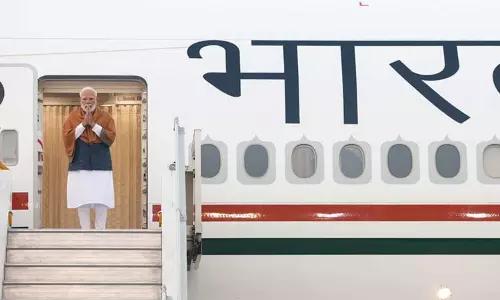 தென் ஆப்பிரிக்காவில் 3 நாட்கள் சுற்றுப்பயணம் நிறைவு - நாடு திரும்பினார் பிரதமர் மோடி