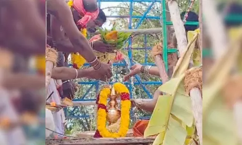 தொண்டாமுத்தூர்: ஓனாப்பாளையம் மாதேஸ்வரர் கோவில் கும்பாபிஷேக விழா