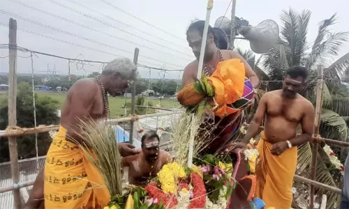 தர்மபுரி: நத்தஅள்ளி அங்காளம்மன் கோவில் கும்பாபிஷேக விழா