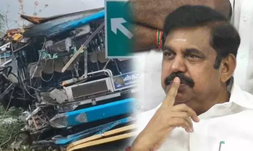 தென்காசி பேருந்து விபத்து: உயிரிழந்தோர் குடும்பத்தினருக்கு எடப்பாடி பழனிசாமி இரங்கல்