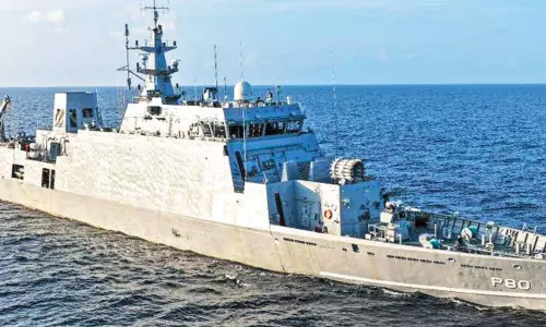 ஐ.என்.எஸ். மாஹே போர்க்கப்பல் இந்திய கடற்படையில் இணைப்பு