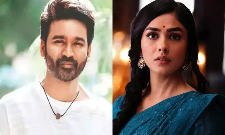 தனுஷ் - மிருணாள் தாக்கூர் இடையே காதலா? வைரலாகும் புகைப்படங்கள் தனுஷ் - மிருணாள் தாக்கூர் இடையே காதலா? வைரலாகும் புகைப்படங்கள்