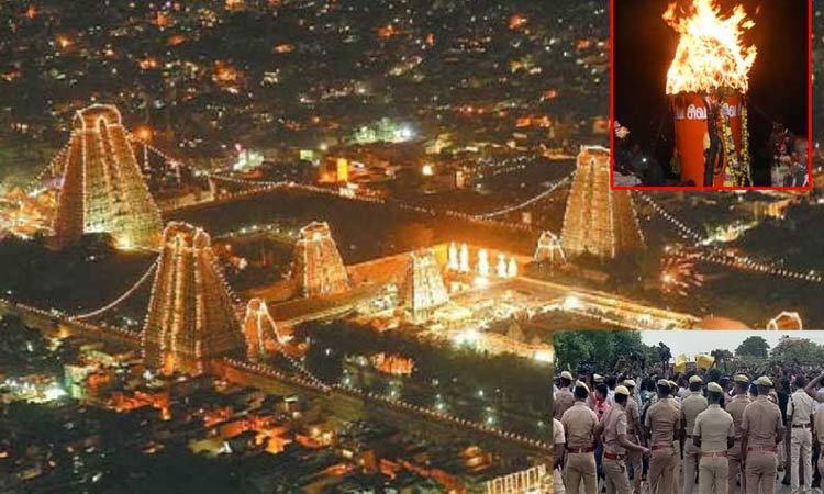 திருவண்ணாமலை கார்த்திகை தீபத்திருவிழா: பாதுகாப்புப்பணியில் 15 ஆயிரம் போலீசார்