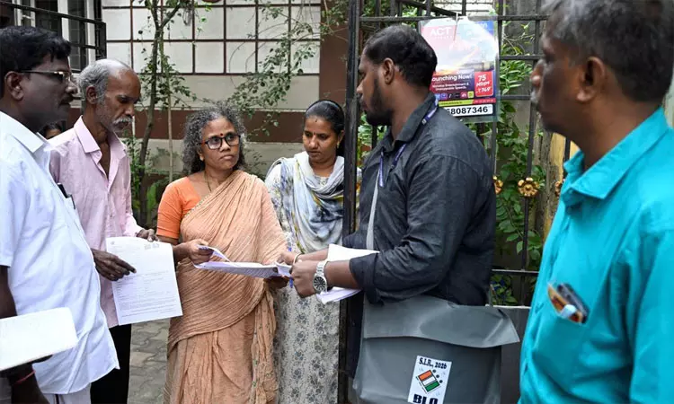 தமிழகத்தில் 59 சதவீதம் எஸ்.ஐ.ஆர் படிவங்கள் ஆன்லைனில் பதிவேற்றம்