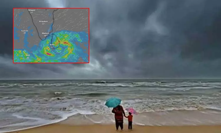 வங்கக்கடலில் காற்றழுத்த தாழ்வுப்பகுதி: புயலாக மாறி தமிழகத்தை நோக்கி நகருமா?