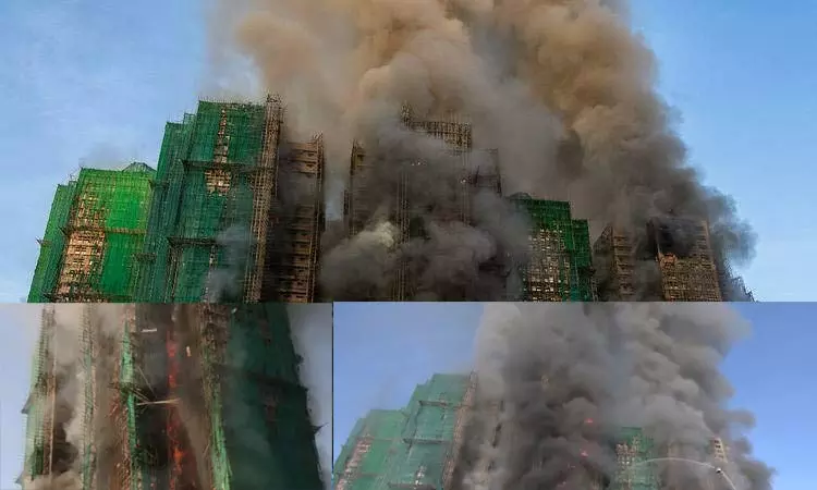 ஹாங்காங்: அடுக்குமாடி குடியிருப்பில் பயங்கர தீ விபத்து - 4 பேர் பலி