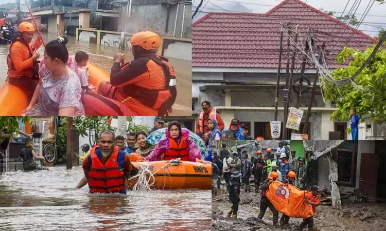 இந்தோனேசியாவில் கனமழை, வெள்ளம்: 17 பேர் பலி