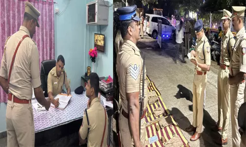 தாளமுத்துநகர் காவல் நிலையத்தில் எஸ்.பி. ஆல்பர்ட் ஜான் ஆய்வு