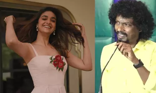 “சென்சார் காரணமாக நீக்கப்பட்ட கெட்ட வார்த்தை”: சென்றாயனின் வருத்தத்துக்கு கீர்த்தி சுரேஷ் ஆறுதல்!