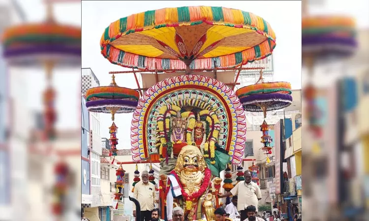 திருவண்ணாமலை கார்த்திகை தீபத் திருவிழா: பூத வாகனத்தில் சந்திரசேகரர் வீதிஉலா