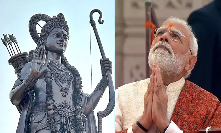 கோவாவில் நாளை 77 அடி உயர ராமர் சிலையை பிரதமர் மோடி திறந்து வைக்கிறார் கோவாவில் நாளை 77 அடி உயர ராமர் சிலையை பிரதமர் மோடி திறந்து வைக்கிறார்