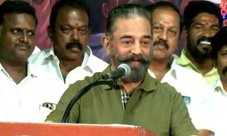 ‘நான் திசை மாறவில்லை; ஒரே திசையில் சென்று கொண்டிருக்கிறேன்’ - உதயநிதி பிறந்தநாள் விழாவில் கமல்ஹாசன் பேச்சு