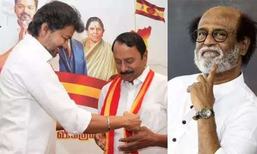 த.வெ.க.வில் இணைந்த செங்கோட்டையன் குறித்த கேள்விக்கு பதில் அளிக்க மறுத்த ரஜினிகாந்த்