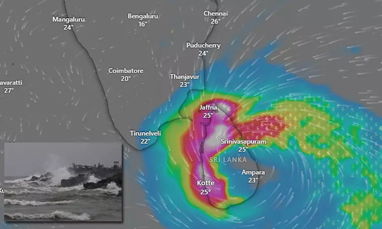 தமிழகத்தை நெருங்கும் ‘டிட்வா புயல்’.. மணிக்கு 10 கி.மீ. வேகத்தில் நகர்கிறது