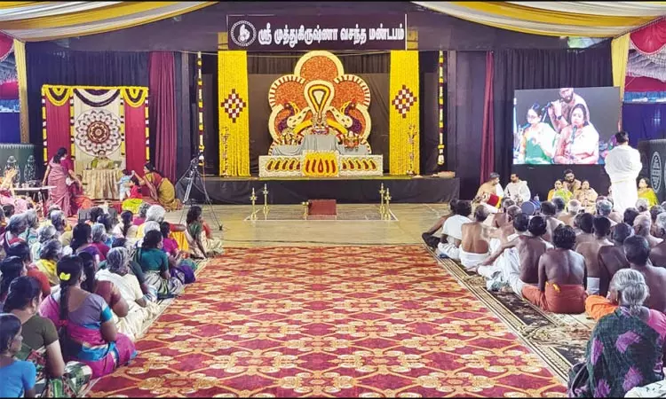 வள்ளியூர் சாமியார்பொத்தையில் முத்துகிருஷ்ண சுவாமி குருபூஜை விழா