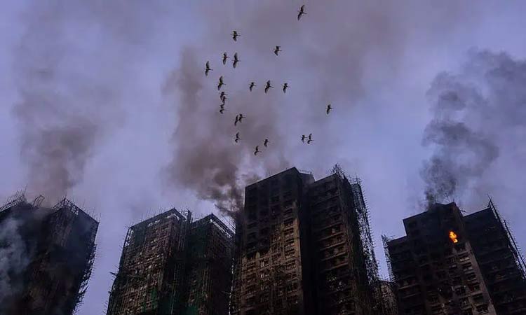 ஹாங்காங் தீ விபத்து; பலி எண்ணிக்கை 128 ஆக உயர்வு