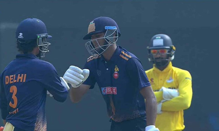 சையத் முஷ்டாக் அலி கோப்பை கிரிக்கெட்: தமிழக அணியை வீழ்த்தி டெல்லி வெற்றி