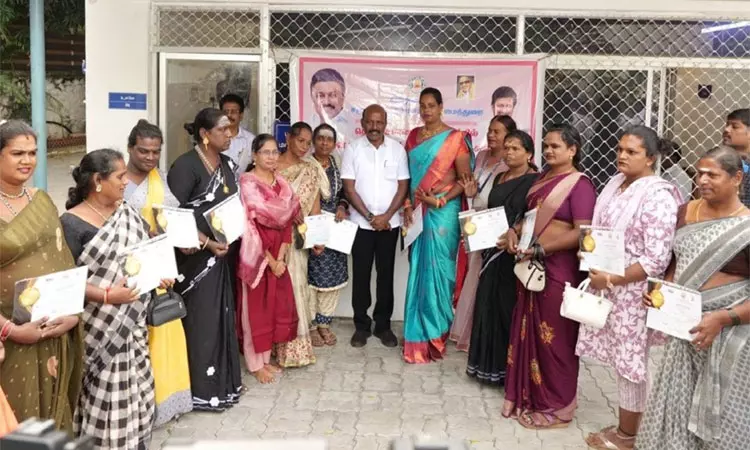 13 திருநங்கையர்களுக்கு திறன் பயிற்சி சான்றிதழ்கள், ரூ.50,000 மானியத்தொகை - மா.சுப்பிரமணியன் வழங்கினார்