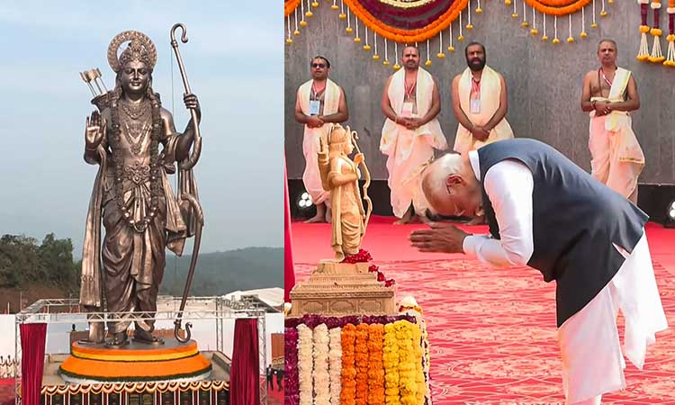 கோவாவில் 77 அடி உயர ராமர் சிலையை திறந்து வைத்தார் பிரதமர் மோடி